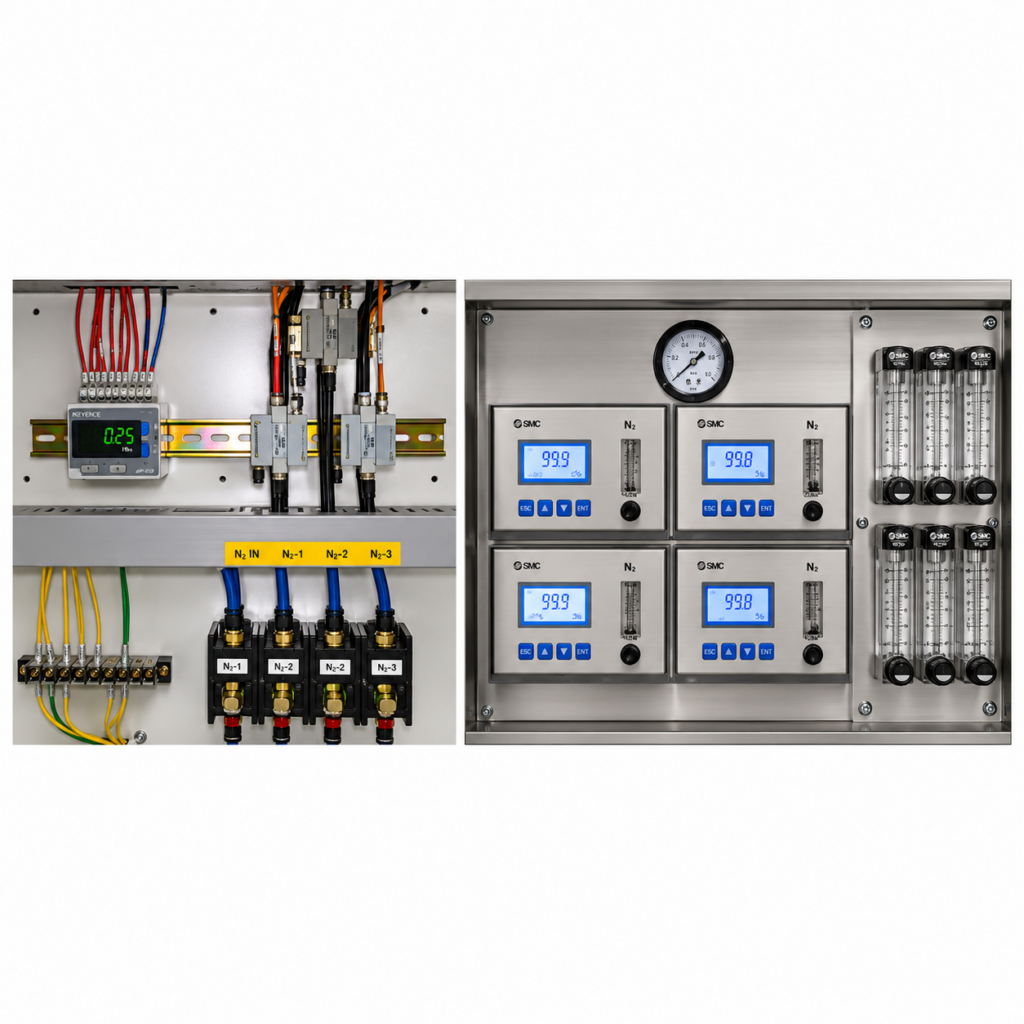 nitrogen for reflow oven